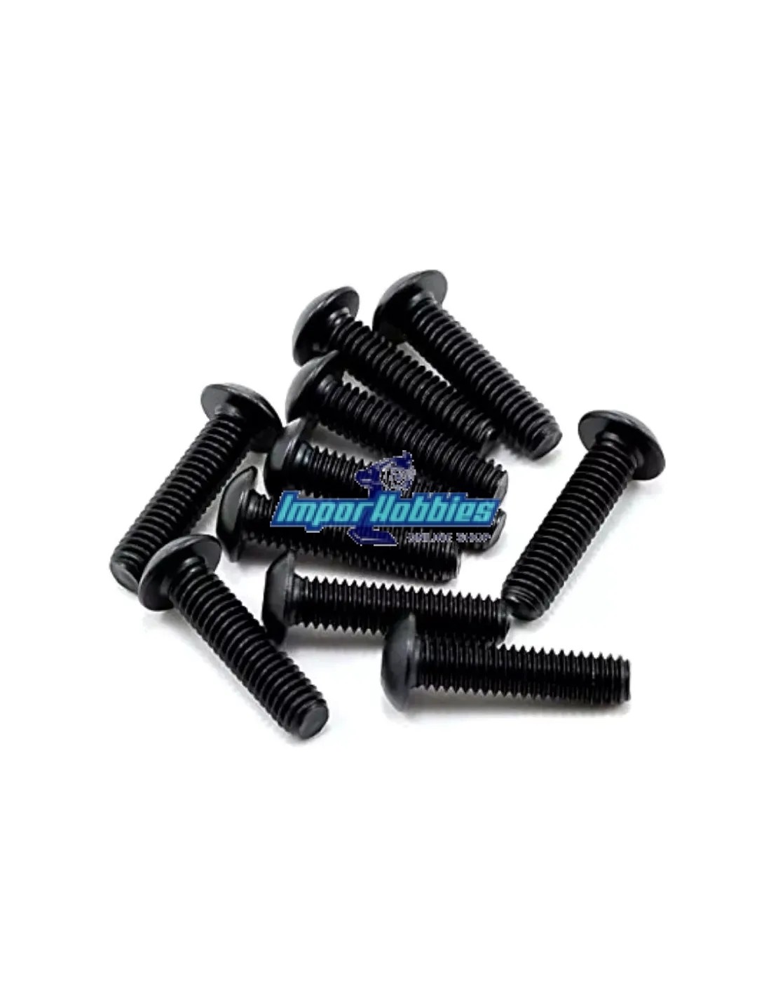 Tornillos de acero M4x16mm cabeza allen botón 10 Uds Fussion FS TB4016