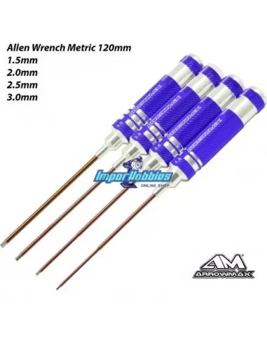 Kit De Destornilladores Allen M Tricos X Mm Arrowmax