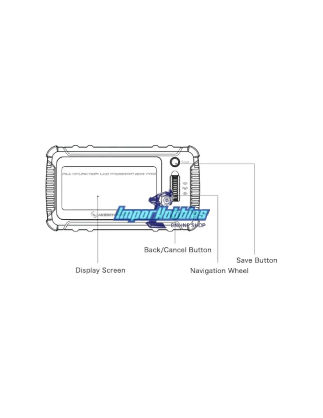 Boitier Multifunction LCD Program Box PRO G3 Hobbywing 30502002