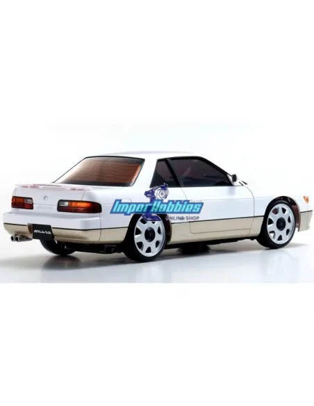 Carrocería pintada 90mm Kyosho Mini-Z AWD Nissan Silvia S13 Warm White Two-Tone MZP435WT - Pintadas y decoradas 90mm - Auto Scal