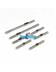 Juego tirantes titanio 23mm & 48mm (5+2 Uds.) KM Racing HK-1 HK800Ti - KM H-K1