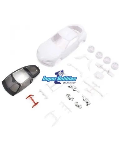Carrocería para pintar 94mm + llantas Kyosho Mini-Z AWD Toyota GR Supra MZN202 - Carrocerías para pintar - Blanca Kyosho Mini-Z