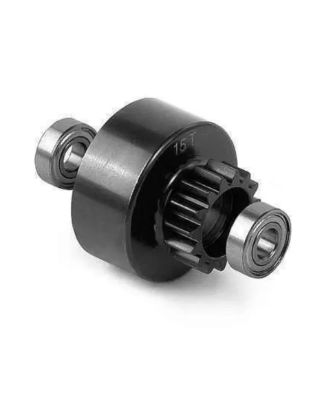 Clutch Bell 15T With Oversized 5x12x4mm Ball-Bearings Xray XB808 / XB9 / XB8 358525 - Xray XB8 - Spare Parts & Option Parts