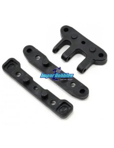 Support pour triangles inférieurs et renfort de châssis Hobao Hyper SS / SSe 90003 - Hobao Hyper SS & SSe GP - EP