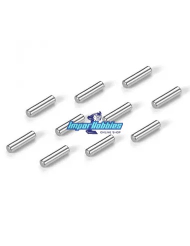 Goupilles 2.5x10mm (10 U.) Hudy 106053 - Goupilles et rondelles de calage