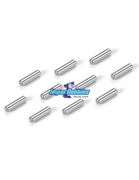 Goupilles 2.5x10mm (10 U.) Hudy 106053 - Goupilles et rondelles de calage