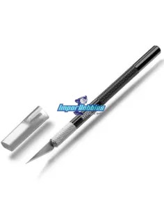 Scalpel avec manche en aluminium Hudy 188980 - Outils Hudy