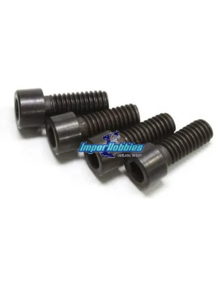Tornillos manguetas cortos (4 Uds.) Kyosho Inferno MP9 / MP10 / MP10T / GT3 IF438 - Kyosho Inferno MP9 TKI2 / TKI3 - Repuesto y 
