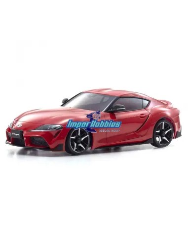 Carrocería pintada 94mm Kyosho Mini-Z AWD Toyota GR Supra Prominence Red MZP450R - Pintadas y decoradas 94mm - Auto Scale Collec