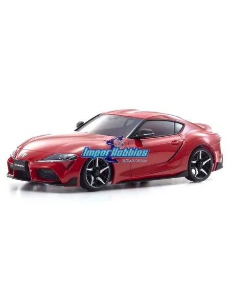 Carrocería pintada 94mm Kyosho Mini-Z AWD Toyota GR Supra Prominence Red MZP450R - Pintadas y decoradas 94mm - Auto Scale Collec