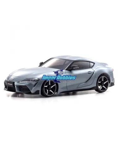 Carrocería pintada 94mm Kyosho Mini-Z AWD Toyota GR Supra Gray Metallic MZP450GM - Pintadas y decoradas 94mm - Auto Scale Collec