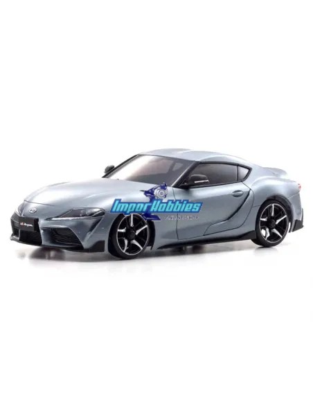 Carrocería pintada 94mm Kyosho Mini-Z AWD Toyota GR Supra Gray Metallic MZP450GM - Pintadas y decoradas 94mm - Auto Scale Collec
