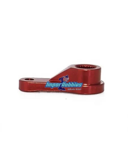 Brazo / Horn de servo corto de dirección en CNC - 25T Hobbytech HT-510035-RD - Hobbytech Revolt / Survolt BX10 - Repuesto y opci