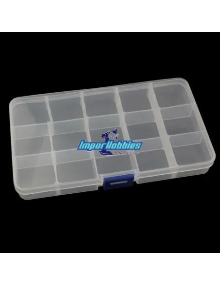 Boite de rangement 175x100x23mm Fussion FS-BOX-15 - Boites de stockage & Plateau à vis en aluminium
