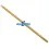 Embout Allen 2.0x100mm Ti-Nitride Fussion FS-AH02