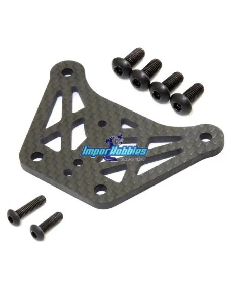Platine superieure avant carbone 3.0mm Kyosho Inferno MP10 / MP10e / MP10T IFW626 - Kyosho Inferno MP10 - MP10 TKI2 Nitro Kit - 