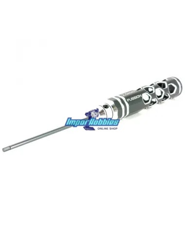 Cle / Tournevis allen aluminium metrique 2.5mm Black Limit Fussion FS-AGK05-2.5 - Outils Fussion