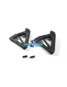 Front Lower Suspension Arm Set - Carbon (2 U.) KM Racing HK-1 HK501C - KM H-K1