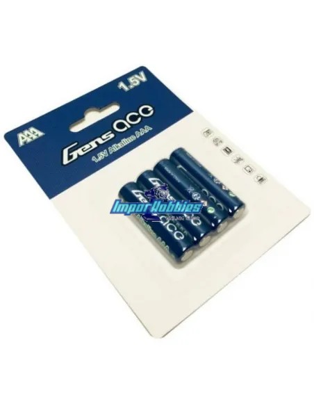 Pile AAA Alcaline 1.5V R3 Dry Cell (4 U.) Gens Ace GE0-AAA - Piles / Batteries / Elements AA - AAA