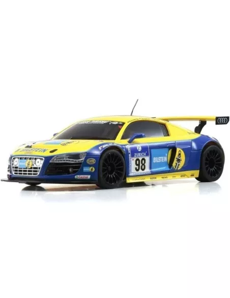 Painted Body 98mm Kyosho Mini-Z MR-03 / RWD Audi R8 LMS NRG 2010 98 MZP239BT - Painted and decorated 98mm - Auto Scale Collectio