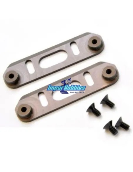 Plaque de fixation moteur allégé CNC Hobao Hyper 7 TQ / 7.5 / SS / VS / VT 87077C - Hobao Hyper 7 TQ & 7.5 Nitro
