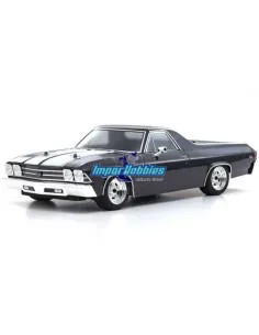 Kyosho Fazer Chevy El Camino SS 396 1969 Tuxedo Black 1/10 4WD MK2 FZ02L Readyset 34419T1 - Coches de radiocontrol Touring / Dri 2