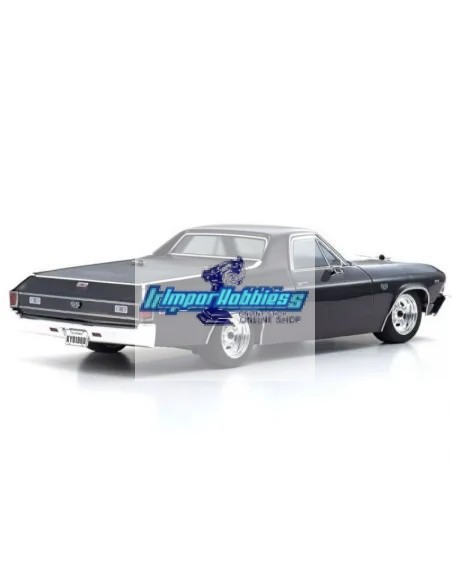 Kyosho Fazer Chevy El Camino SS 396 1969 Tuxedo Black 1/10 4WD MK2 FZ02L Readyset 34419T1 - Coches de radiocontrol Touring / Dri