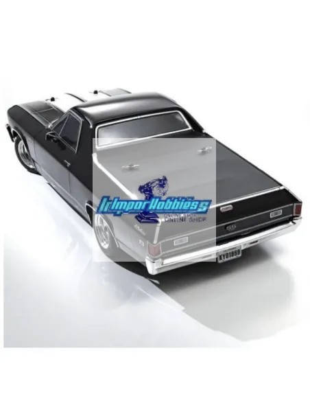 Kyosho Fazer Chevy El Camino SS 396 1969 Tuxedo Black 1/10 4WD MK2 FZ02L Readyset 34419T1 - Coches de radiocontrol Touring / Dri