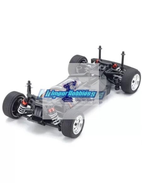 Kyosho Fazer Chevy El Camino SS 396 1969 Tuxedo Black 1/10 4WD MK2 FZ02L Readyset 34419T1 - Voitures Radiocommandées Piste Touri