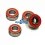Roulement a billes d'cloche et transmission - Hybrid Ceramic 5x10x4mm (4 U.) Fussion FS-BC020