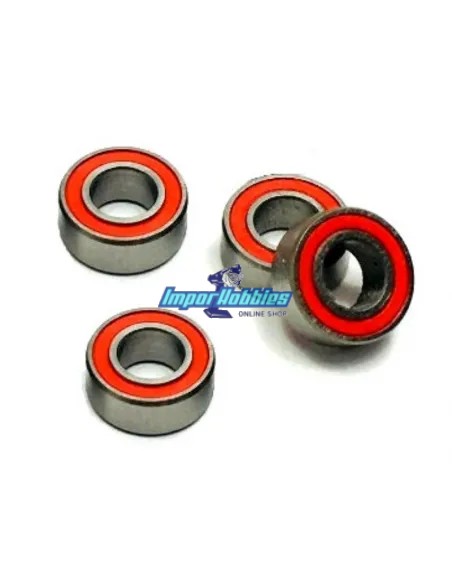 Rodamientos de campana & transmisión - Hybrid Ceramic 5x10x4mm (4 Uds.) Fussion FS-BC020 - Rodamientos RC por medida / dimension