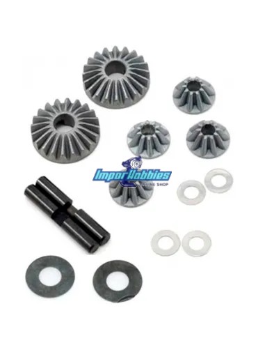 Set de pignon de différentiel Hobao Hyper 7 TQ / 7.5 / 8 / 8.5 / SS / VS / VT / MT 87002 - Hobao Hyper 8 & 8.5 Nitro