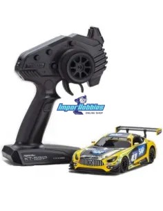 Kyosho Mini-Z RWD Sports W-MM Mercedes AMG GT3 Nº 4 KT531P 2.4ghz ReadySet 32338YBK - Kyosho Mini-Z RWD Readyset Models
