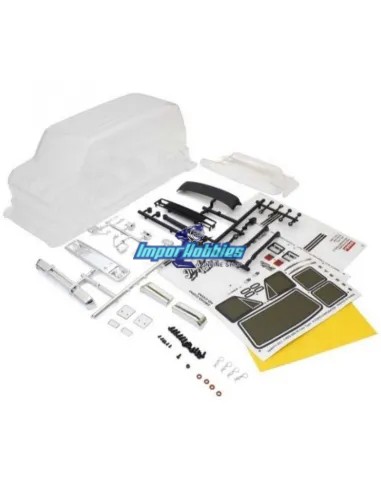 Carrosserie non peinte transparent avec accessoires et autocollants Kyosho Mad Van FAB503 - Kyosho Fazer MK2 Mad Van FZ02L-BT / 