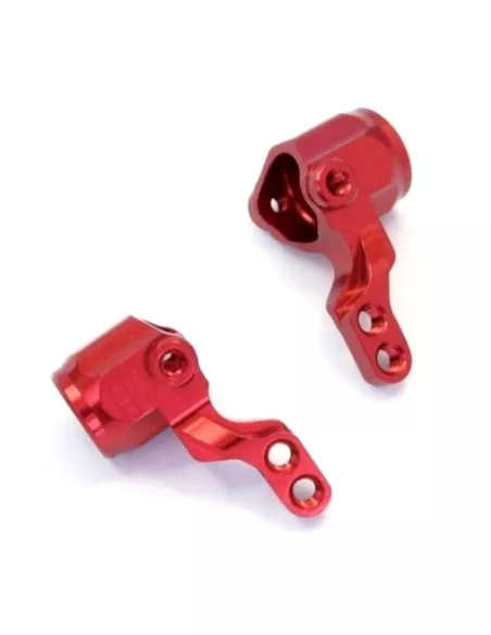 Aluminum Knuckle Set - Red (2 U.) Kyosho Mini-Z Buggy MBW017R - Kyosho Mini-Z Buggy - Spare Parts & Option Parts