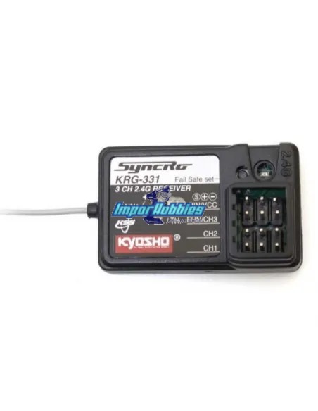 Recepteur Kyosho Syncro KRG-331KSS - Gyroscope 82146 - Recepteurs pour emetteur