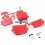 Boitier recepteur et batterie rouge V2 Kyosho Inferno MP9 / MP10 / MP10T IFF001KRB