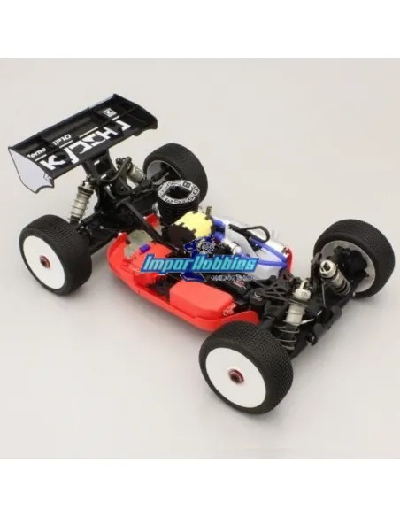 Bavettes laterales de chassis - Rouges Kyosho Inferno MP10 / MP10e / MP10T IFF005KR - Kyosho Inferno MP10 - MP10 TKI2 Nitro Kit 