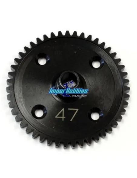 Couronne de différentiel centrale 47T Kyosho Inferno MP9 / MP10 IF410-47 - Kyosho Inferno MP9 TKI2 / TKI3 - Pièces detachées et 