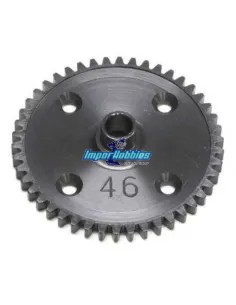 Center Differential Spur Gear 46T V2 Kyosho Inferno MP9 / MP10 IF410-46B - Kyosho Inferno MP9 TKI2 / TKI3 - Spare Parts & Option