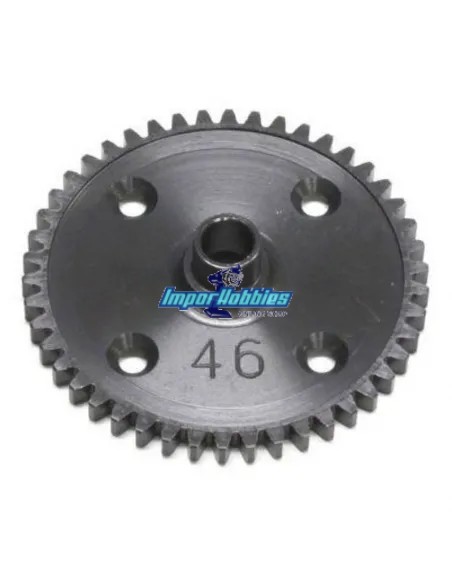 Couronne de différentiel centrale 46T V2 Kyosho Inferno MP9 / MP10 IF410-46B - Kyosho Inferno MP9 TKI2 / TKI3 - Pièces detachées