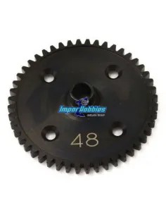 Couronne de différentiel centrale 48T Kyosho Inferno MP9 / MP10 IF410-48 - Kyosho Inferno MP9 TKI2 / TKI3 - Pièces detachées et 