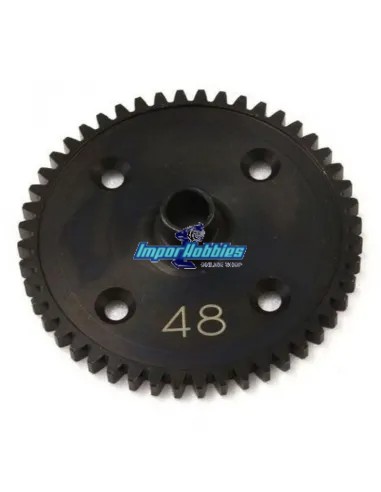 Corona diferencial central acero 48T Kyosho Inferno MP9 / MP10 IF410-48 - Kyosho Inferno MP9 TKI2 / TKI3 - Repuesto y opciones