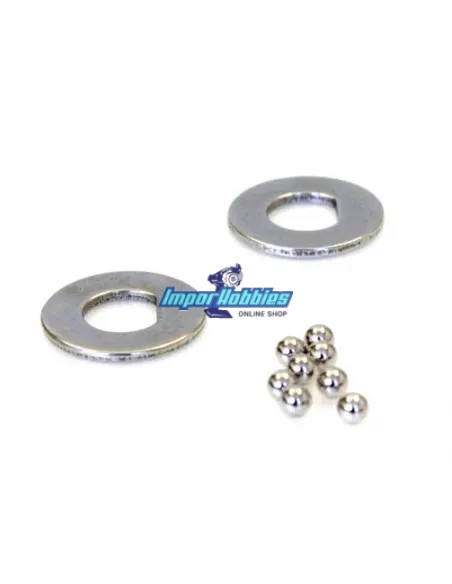 Rondelles et billes de differentiel - MBW028 Kyosho Mini-Z Buggy MBW028-1 - Kyosho Mini-Z Buggy - Pièces detachées et options