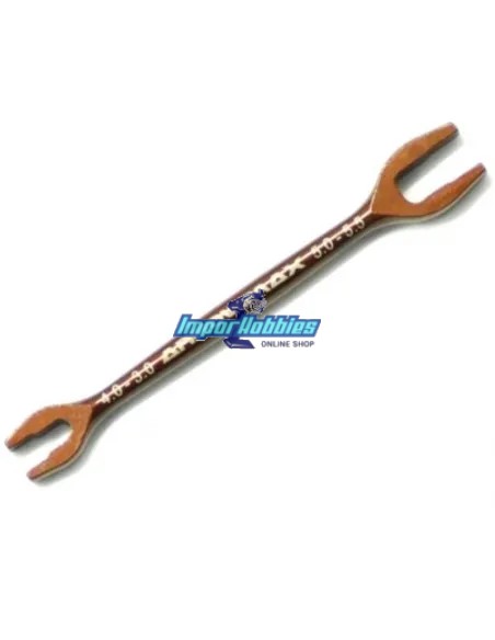 Llave fija de tirantes 3.0 - 4.0 - 5.0 - 5.5mm Arrowmax AM190014 - Llaves fijas para tirantes o pasos invertidos