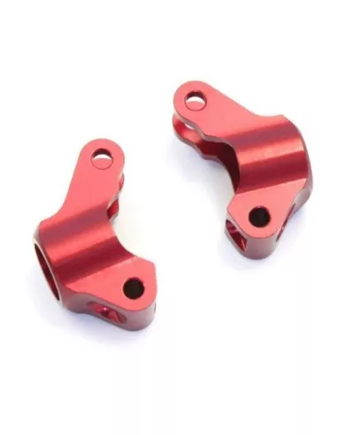 Aluminum Rear Hub Carrier - Red (2 U.) Kyosho Mini-Z Buggy MBW019R - Kyosho Mini-Z Buggy - Spare Parts & Option Parts