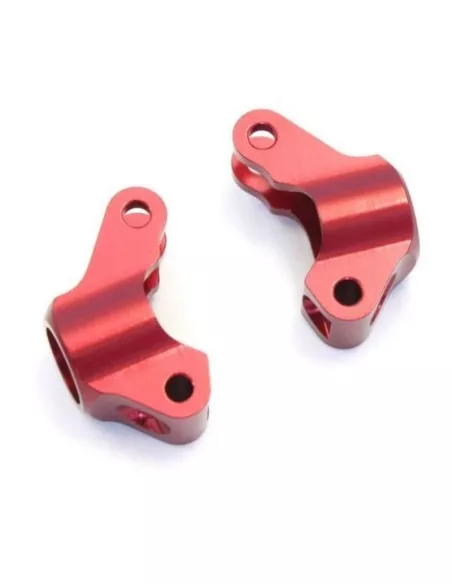 Aluminum Rear Hub Carrier - Red (2 U.) Kyosho Mini-Z Buggy MBW019R - Kyosho Mini-Z Buggy - Spare Parts & Option Parts
