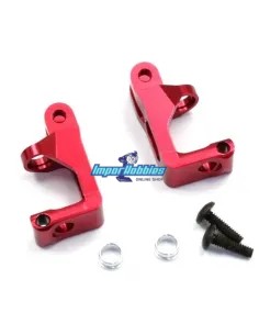 Etriers porte-fusees avant - Rouge (2 U.) Kyosho Mini-Z Buggy MBW018RB - Kyosho Mini-Z Buggy - Pièces detachées et options