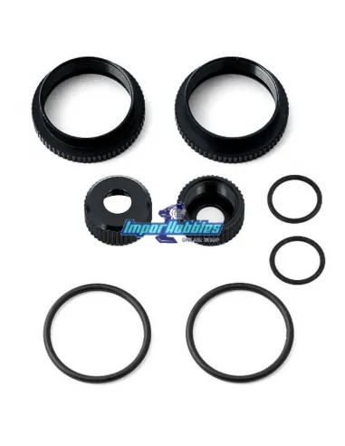Ajustador y cierre inferior de amortiguador Team Associated RC8B3 / T3.2 AS81492 - Team Associated RC8 B3.2 Kit - Repuesto y opc