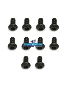 Button Head Screw - M3x6mm BHCS (10 U.) Team Associated AS31531 - Team Associated RC8B Factory Kit - Spare Parts & Option Parts